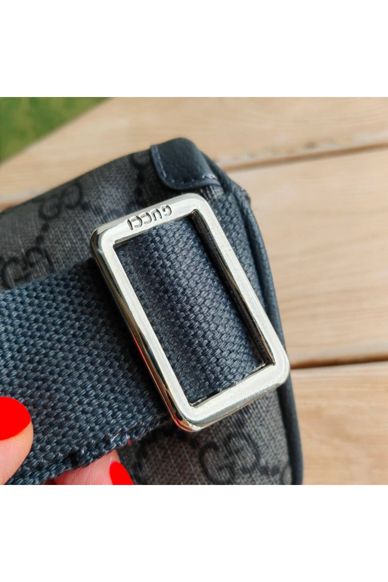 Gucci Сумка на пояс Interlocking G 23x12x2.5 см - Black