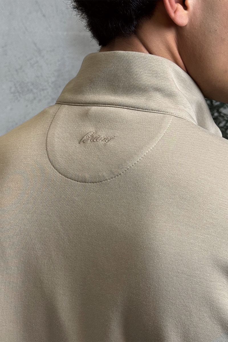 Brioni Бежевый спортивный костюм B-еmbroidery