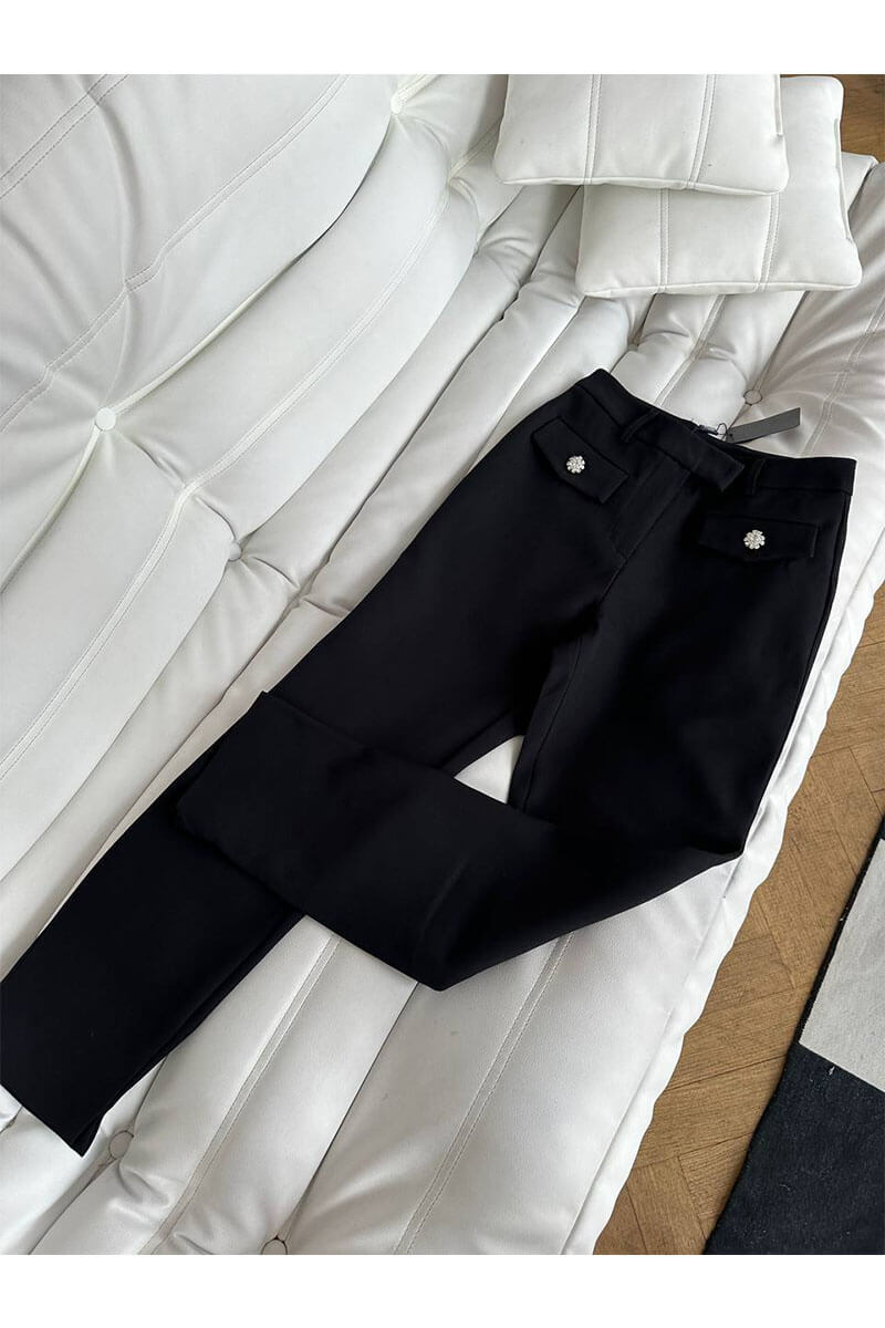 Prada Женские брюки чёрного цвета