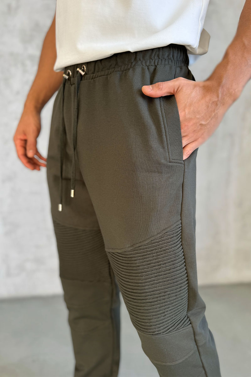 Balmain Зелёный спортивный костюм