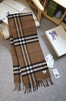 Шарф two-tone Check premium 168x30 см - Brown
