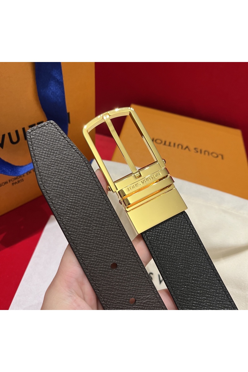 Lоuis Vuittоn Кожаный ремень Taig premium