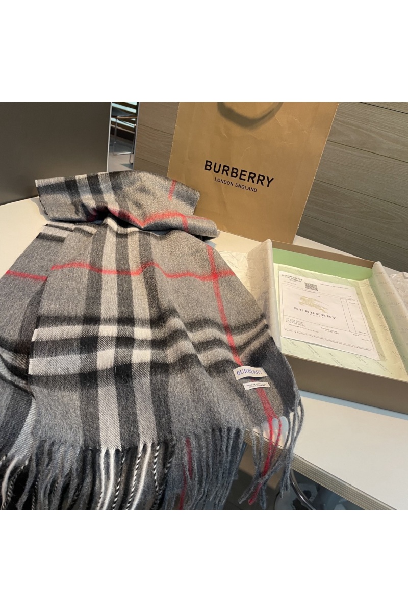 Burberry Шарф two-tone Check premium 168x32 см
