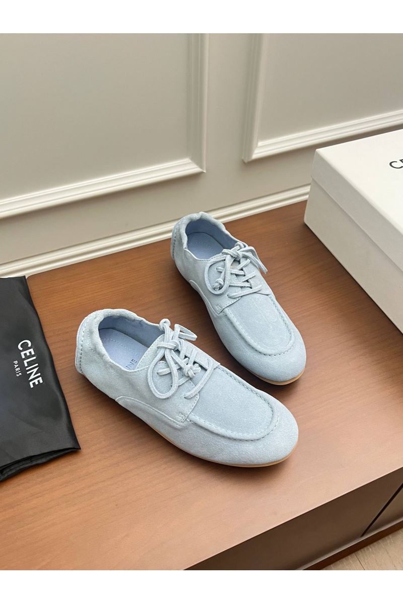 Celine Женские замшевые лоферы Adam premium