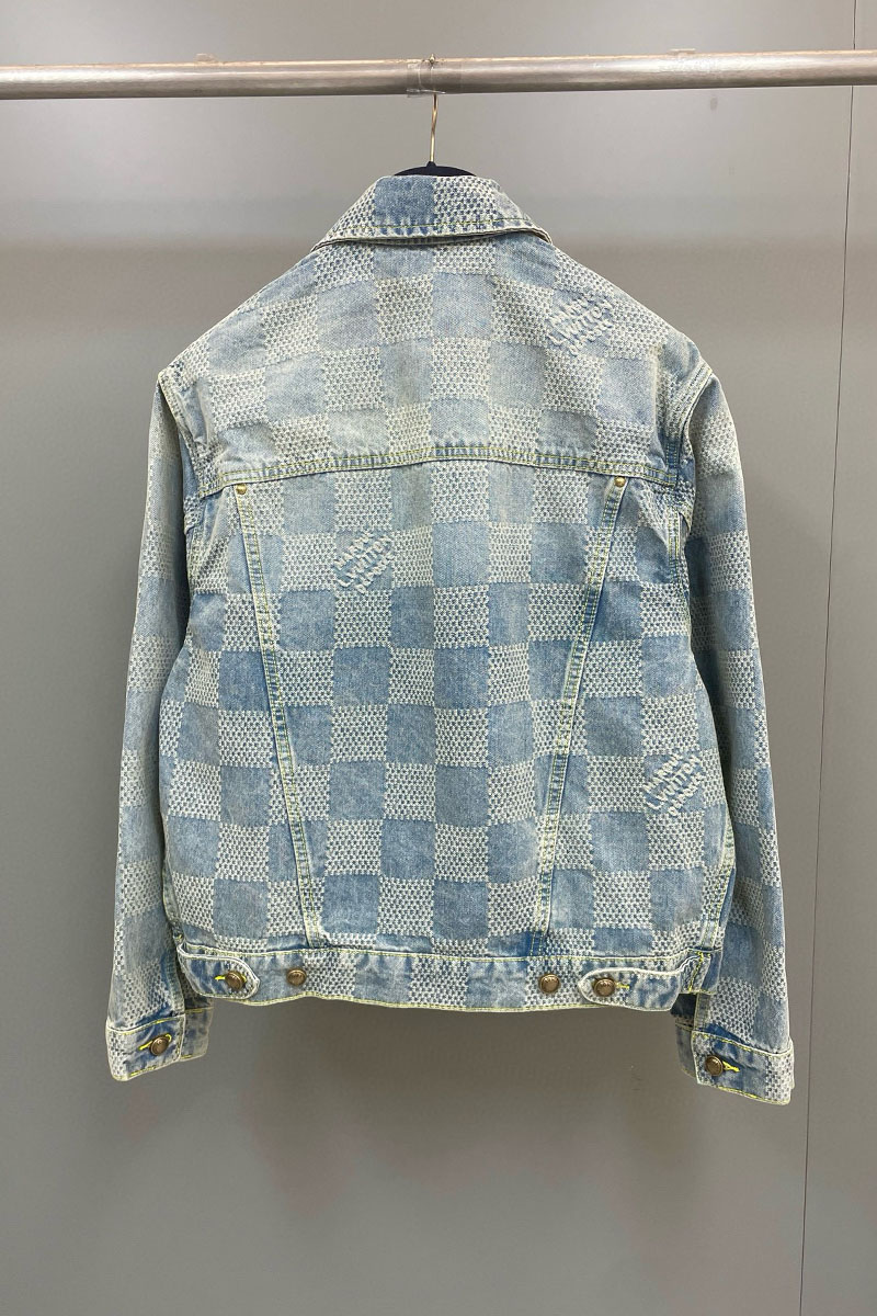 Lоuis Vuittоn Джинсовая куртка Marque Deposee Premium