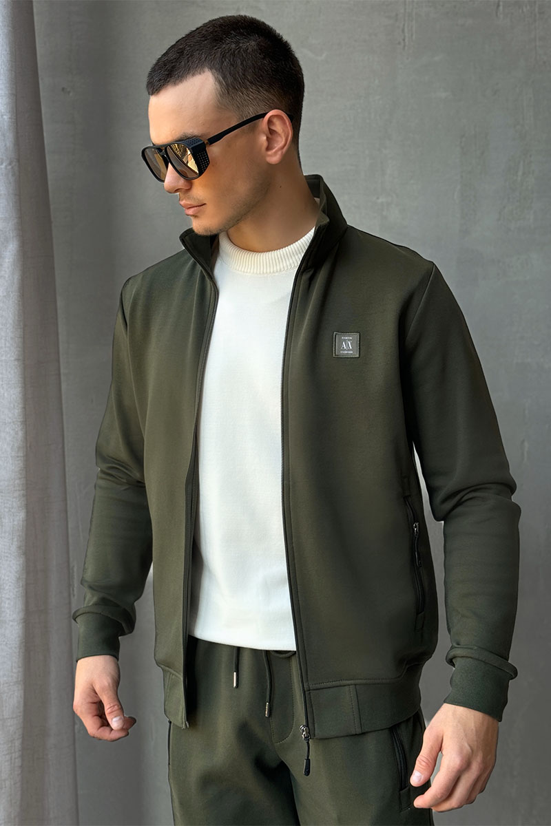 Emporio Armani EA7 Спортивный костюм logo-patch - Green