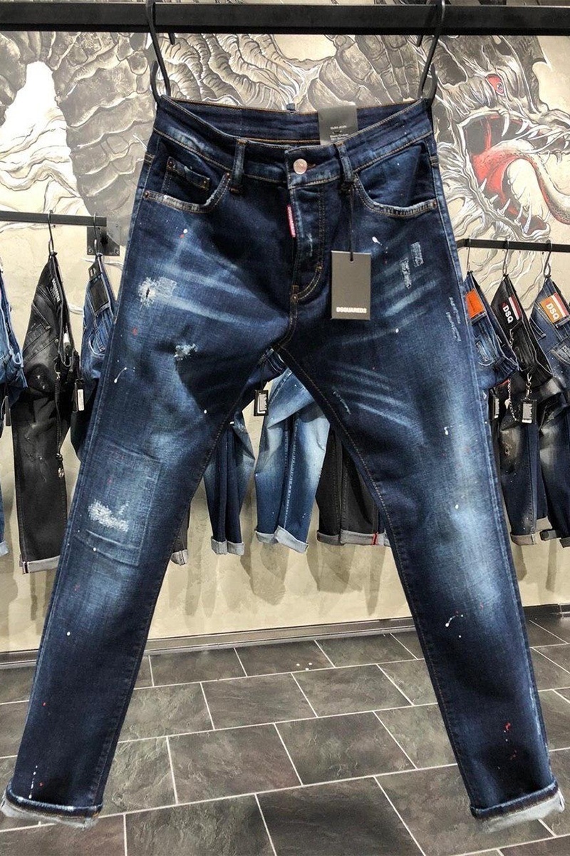Dsquared2 Мужские джинсы "Paint Splatter"