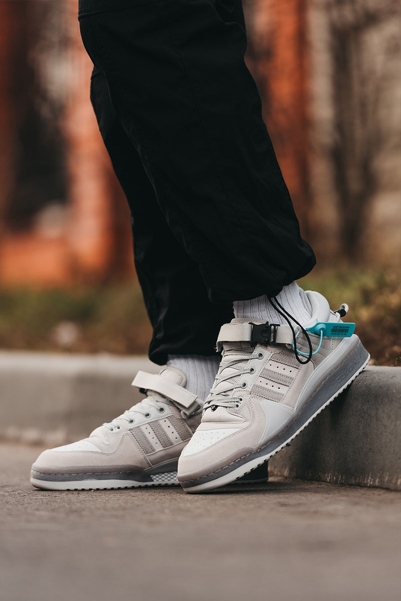 Adidas Кроссовки Bad Bunny x Forum Low - Light Grey