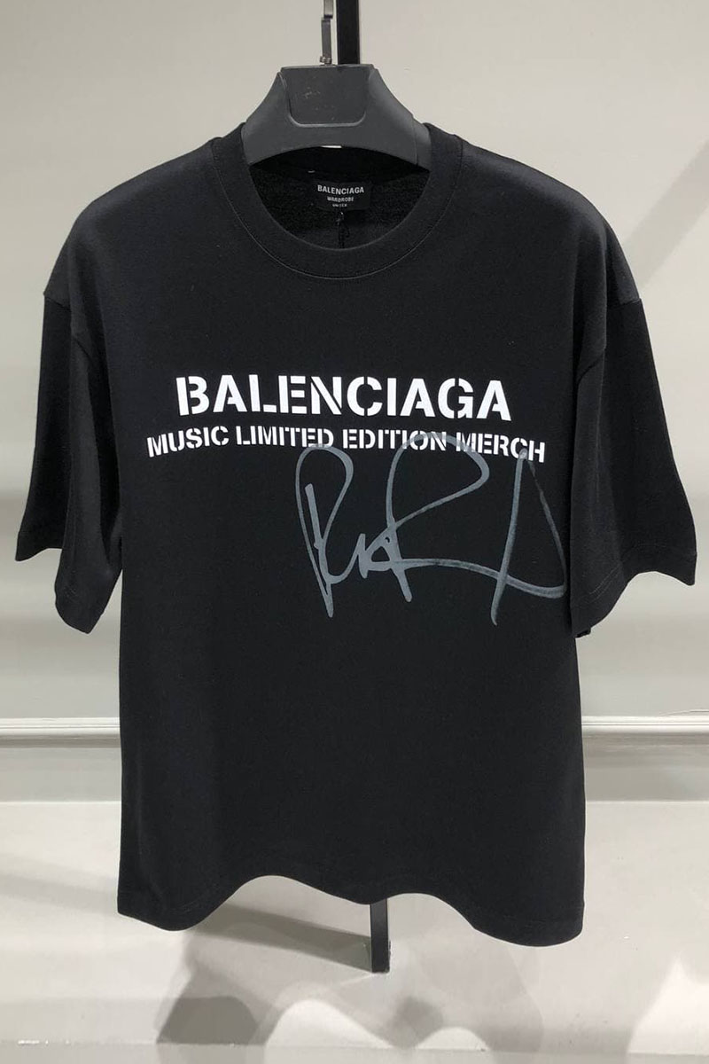 Balenciaga Чёрная оверсайз футболка Limited Edition
