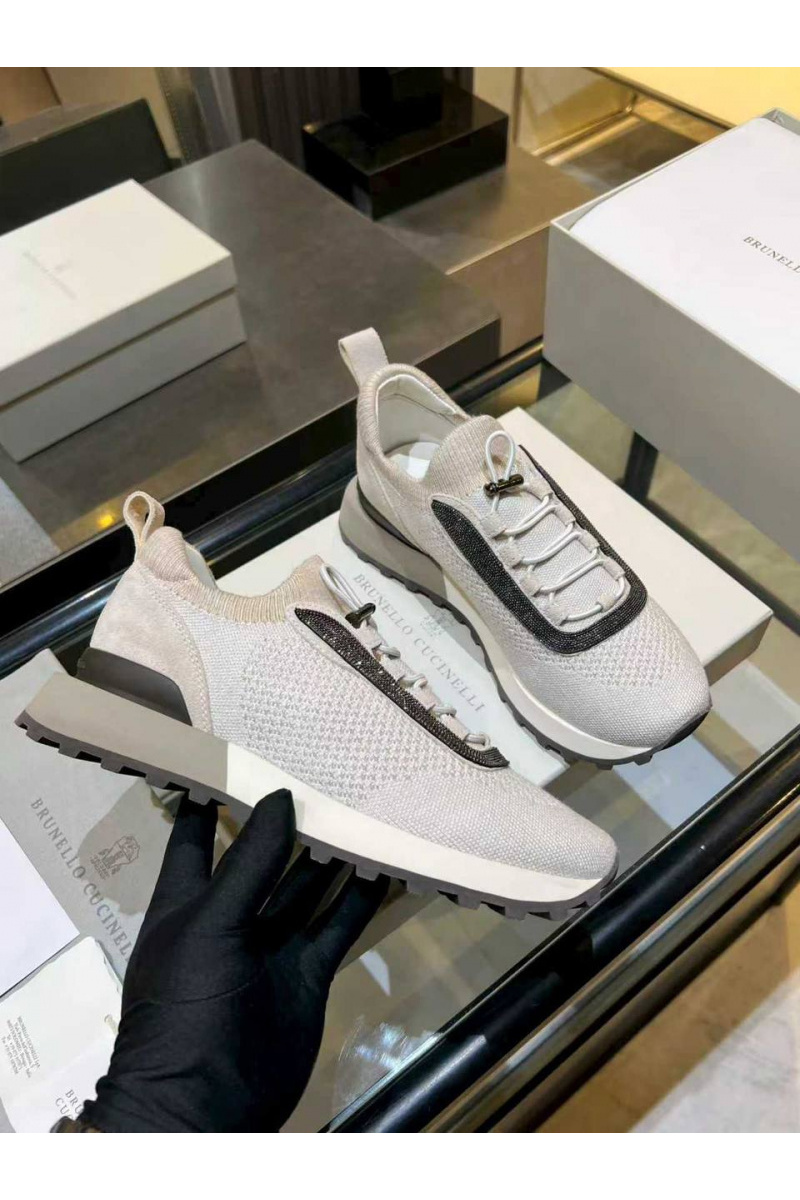 Designer Женские текстильные кроссовки premium
