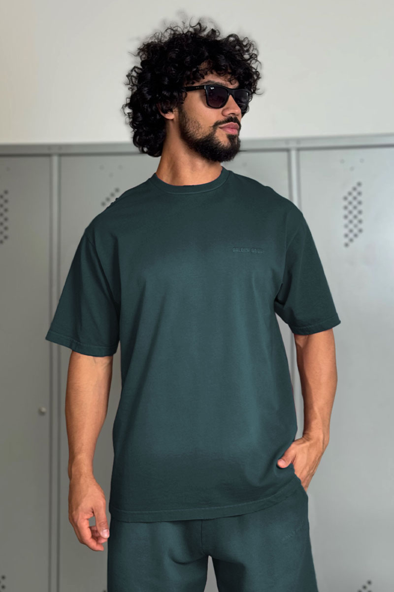 Designer Clothing Мужской зелёный костюм Golden Goose