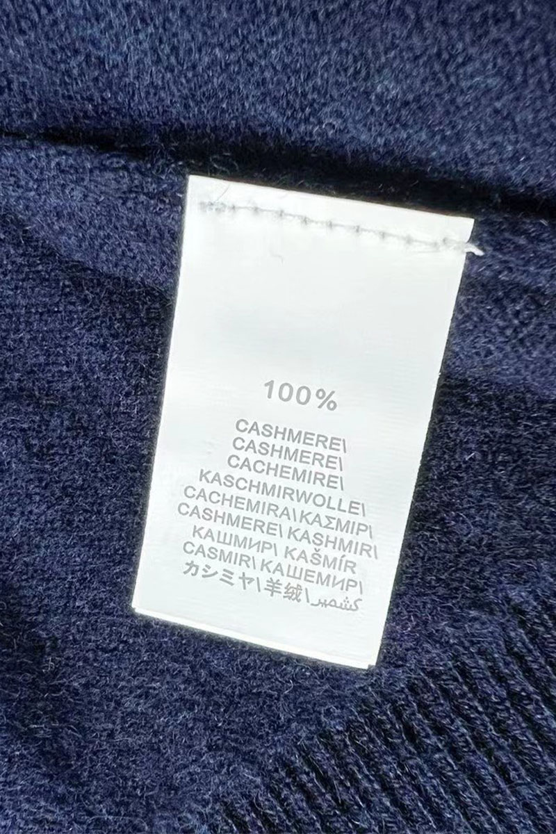 Designer Кашемировый свитер Premium - Dark Blue