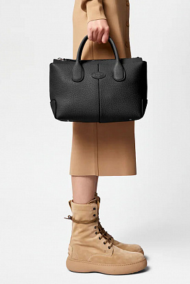 Женская кожаная сумка Tod's DI 27x16 см