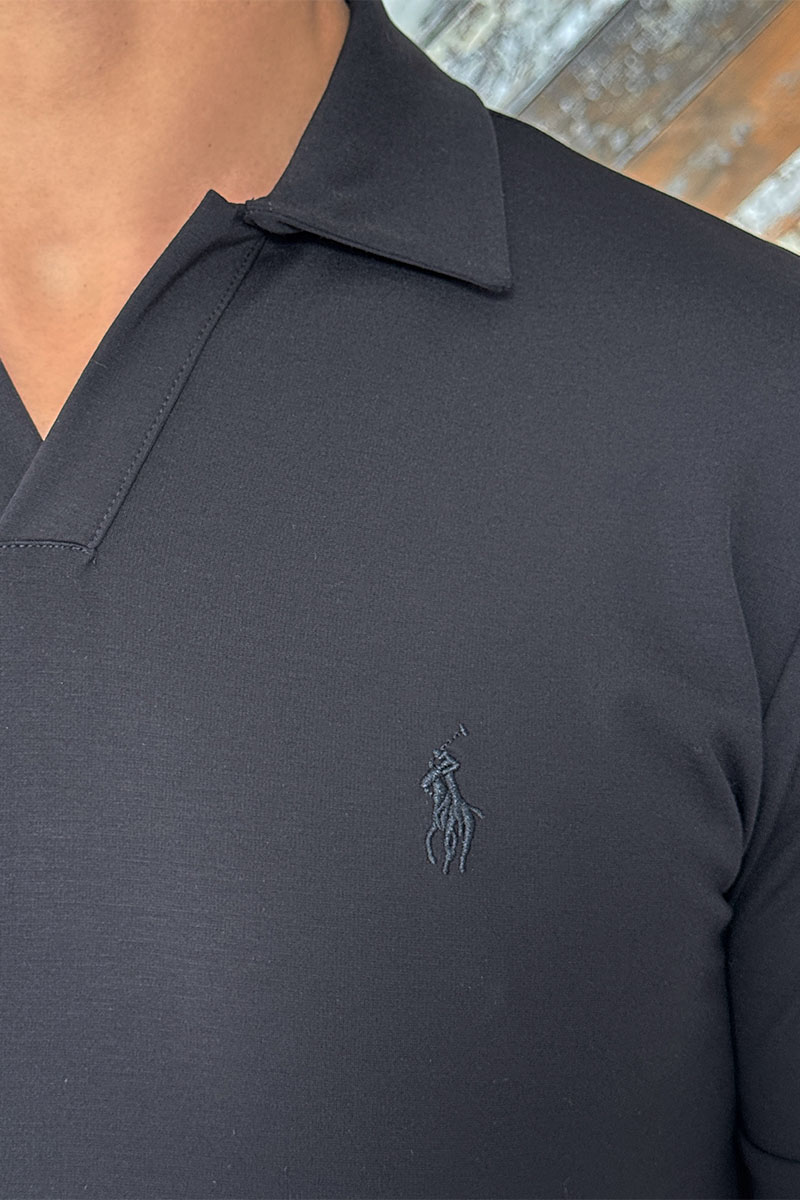 Polo Ralph Lauren Мужское чёрное поло