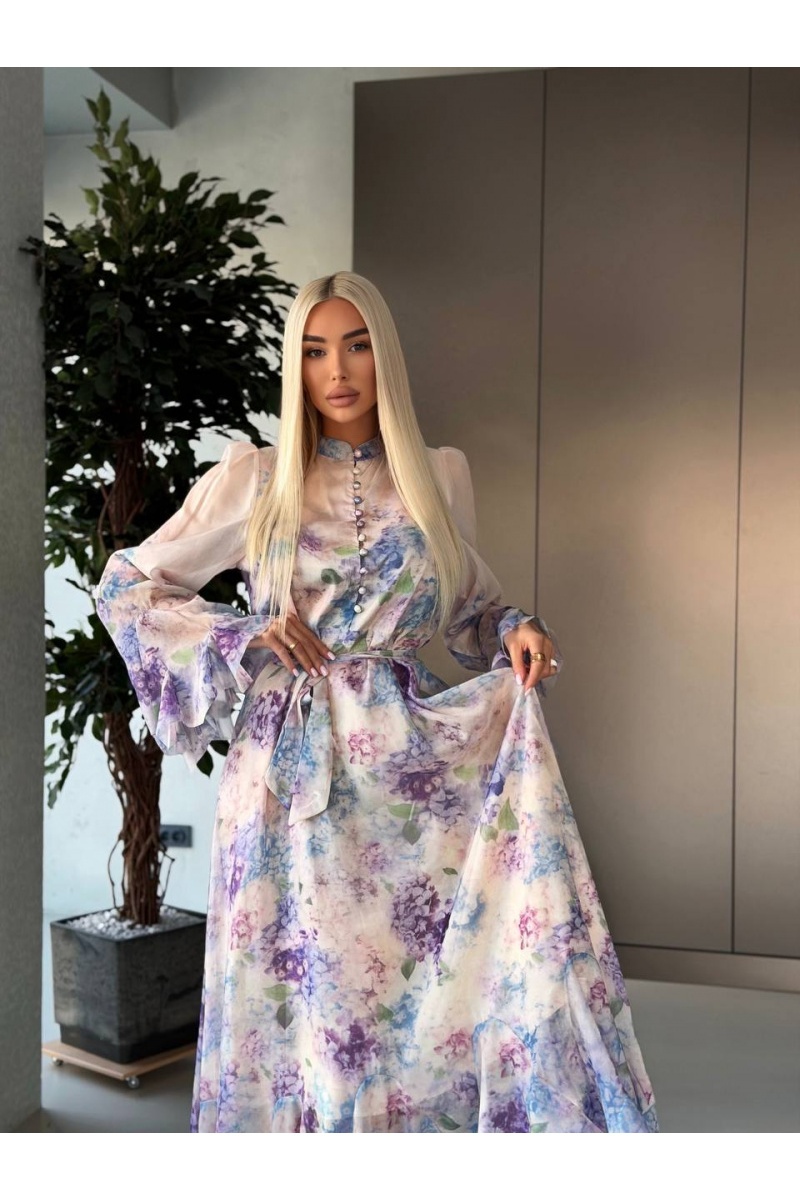 Zimmermann Женское платье с цветочным принтом premium