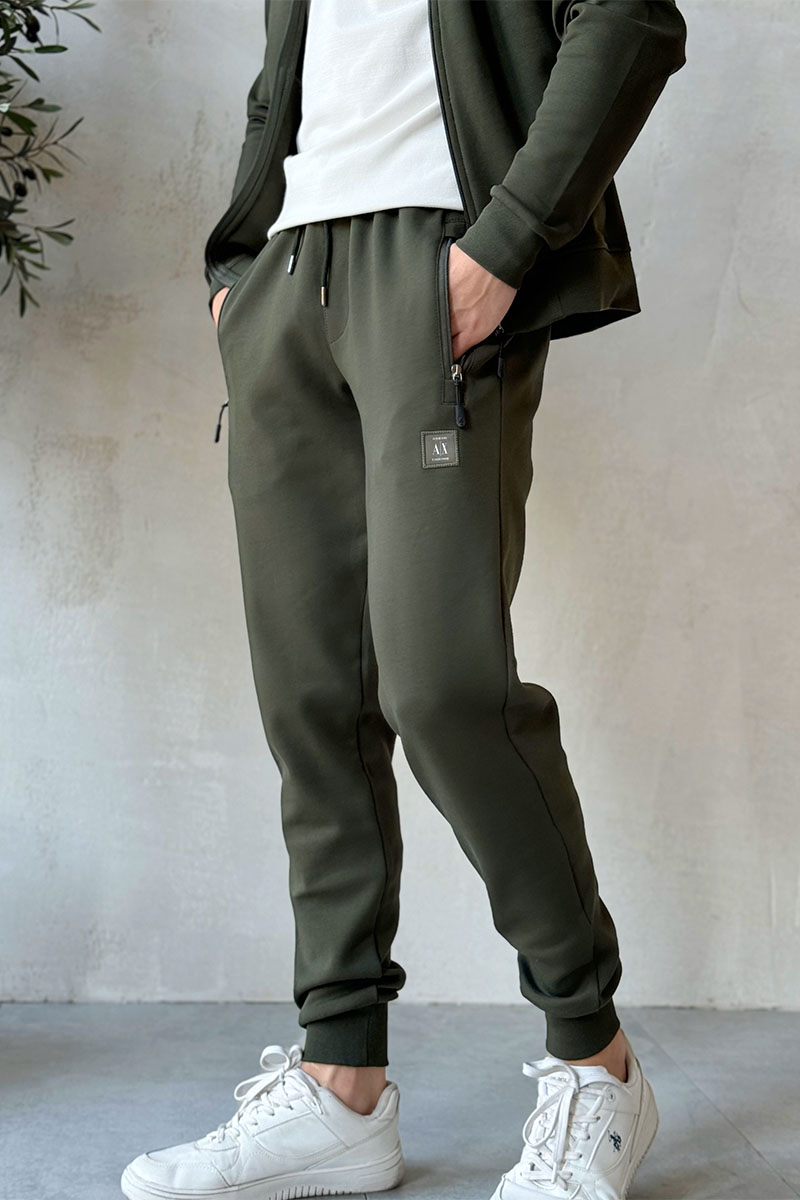 Emporio Armani EA7 Спортивный костюм logo-patch - Green