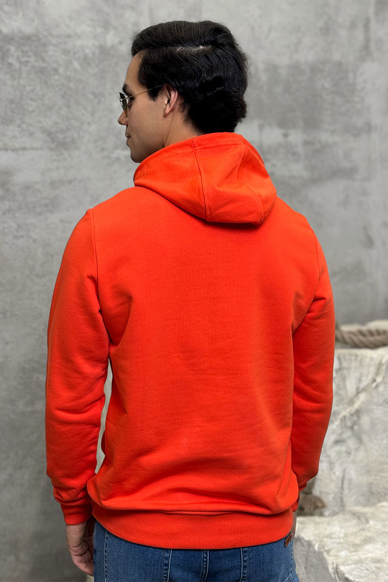 Tommy Hilfiger Мужское худи оранжевого цвета 