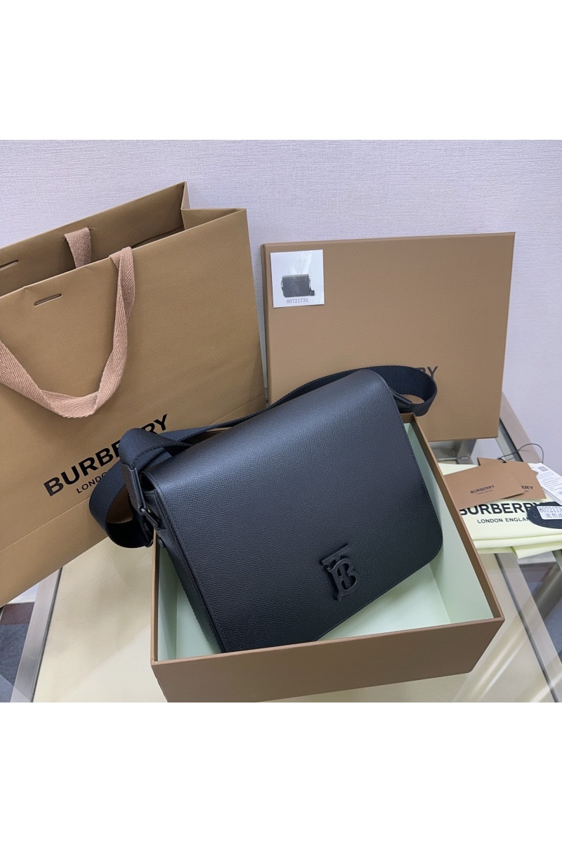 Burberry Кожаная сумка Alfred Premium 25.5x21.5x6.5 см