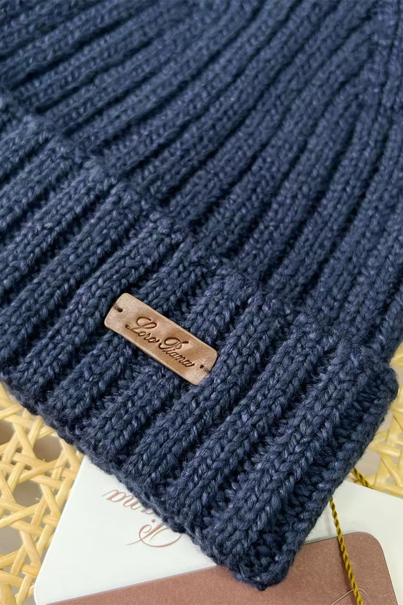 Loro Piana Мужская шапка Niseko Premium - Blue 