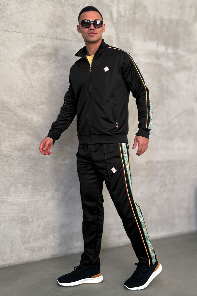 Casablanca Чёрный спортивный костюм Laurel Track 