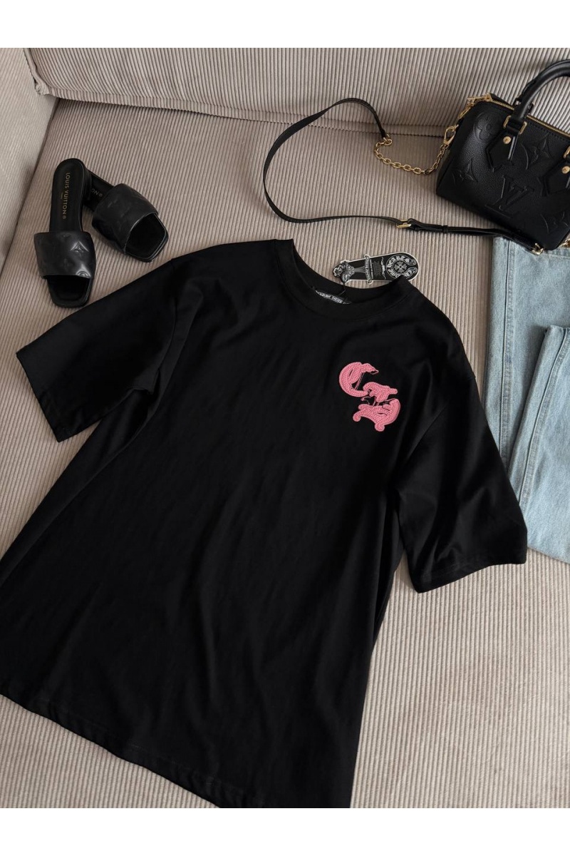 Chrome Hearts Женская оверсайз футболка premium