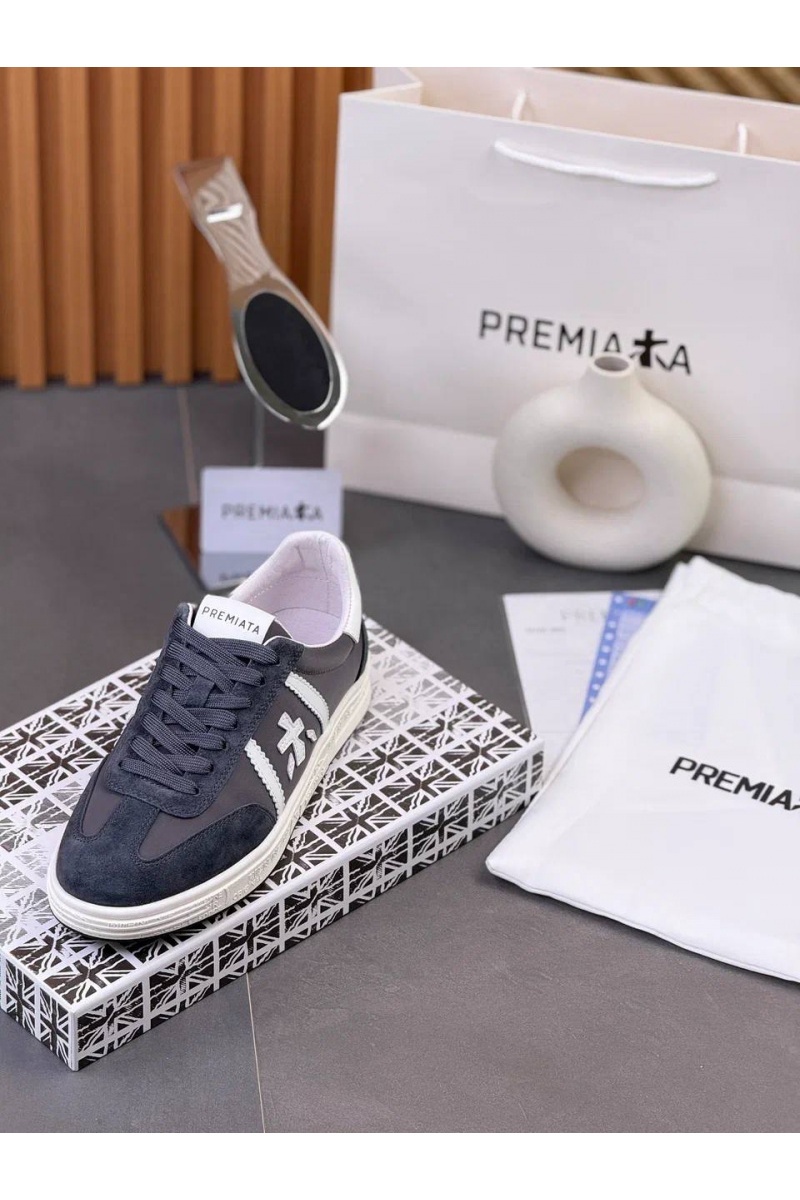Premiata Комбинированные кроссовки Bonnie - Grey