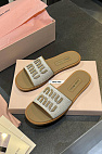 Женские кожаные шлёпанцы Premium - Brown