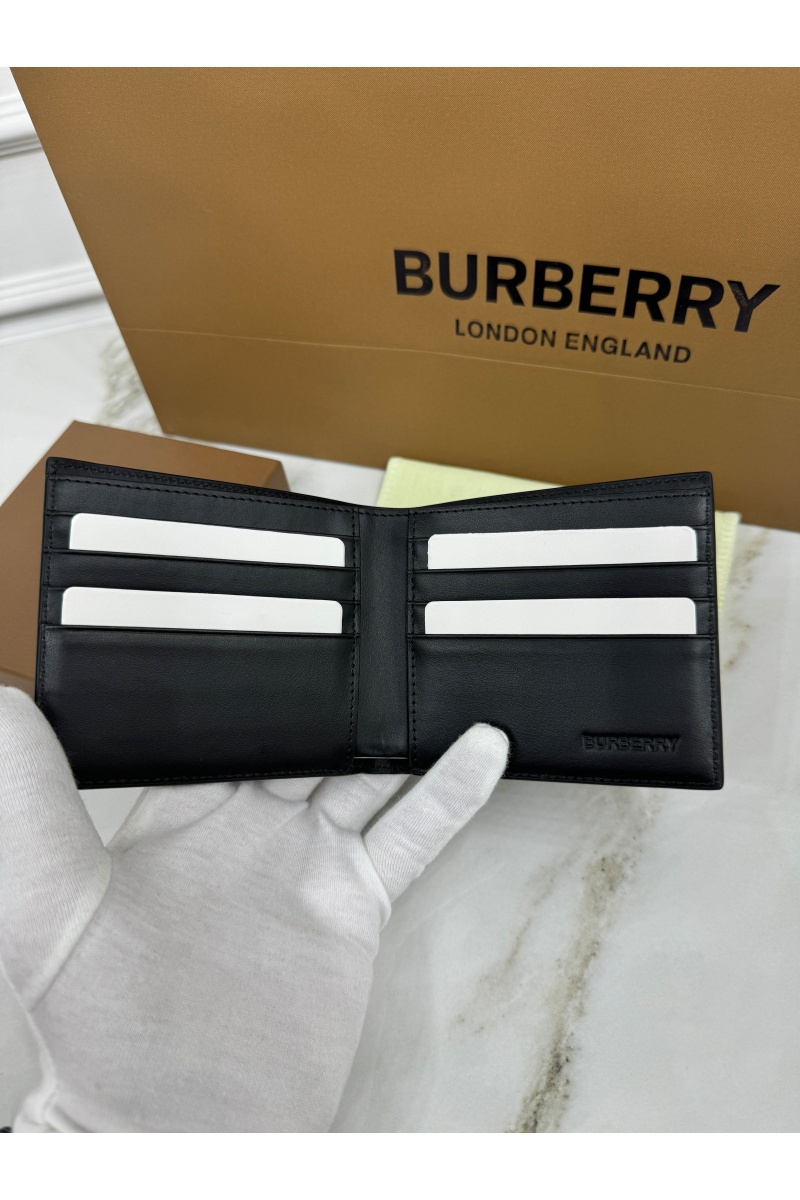 Burberry Кожаный кошелёк Premium 11x10 см