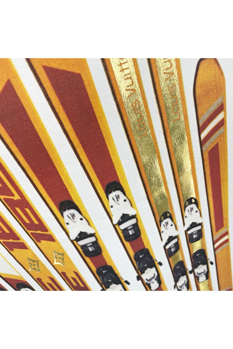 Lоuis Vuittоn Белая футболка Premium graphic-print 