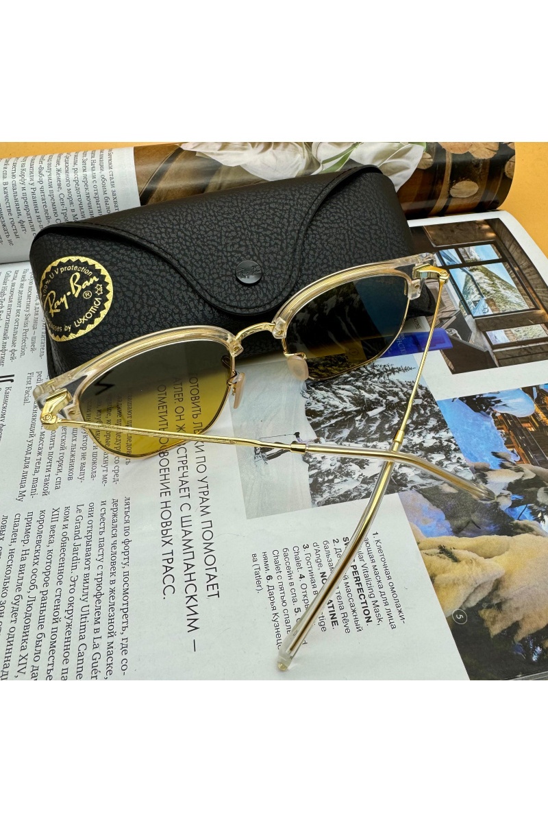 Ray Ban Солнцезащитные очки New Clubmaster - Yellow