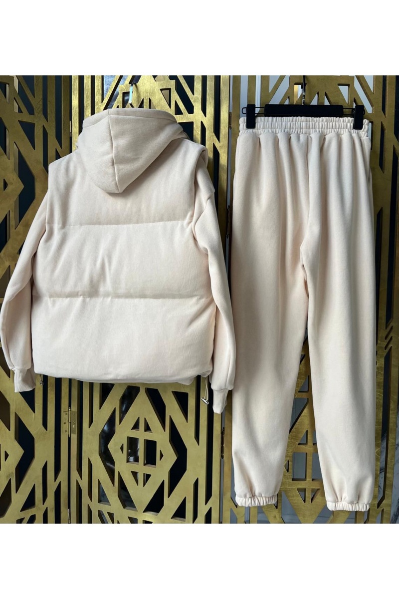 MIU MIU Женский бежевый костюм тройка 