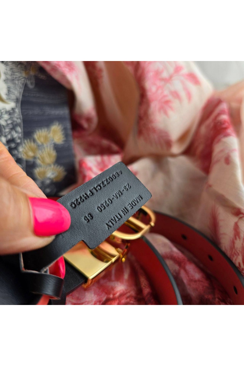 Dior Женский двусторонний ремень 