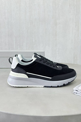 Замшевые кроссовки Premium - Black