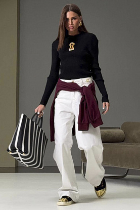 Женские джинсы premium - White