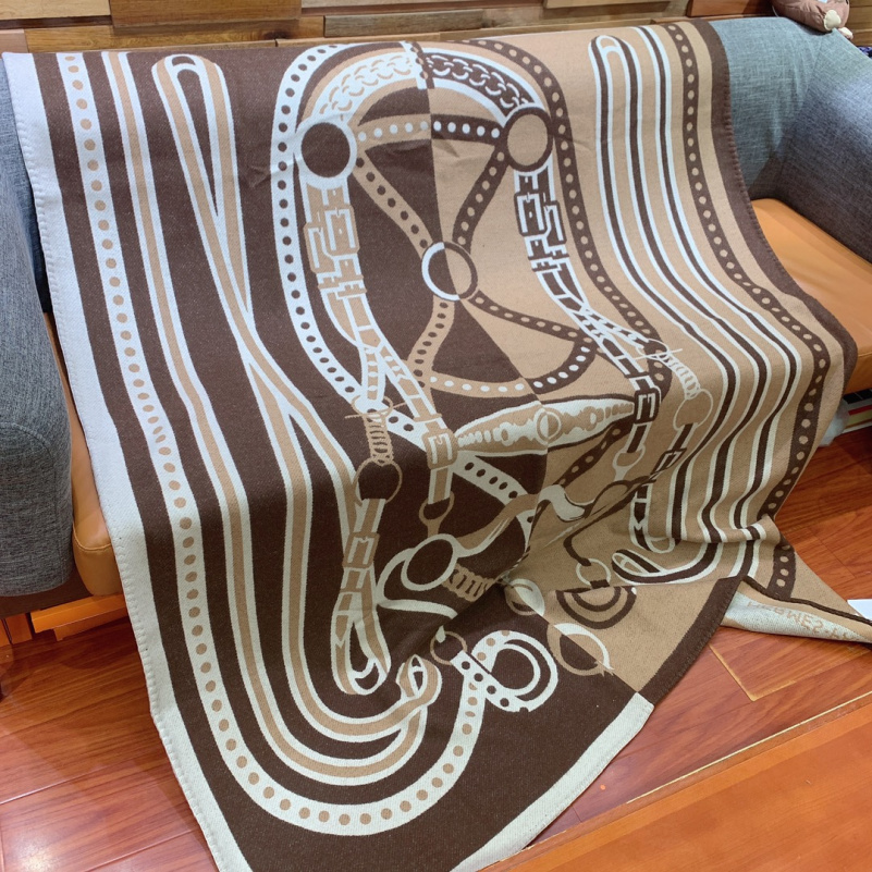 Hermes Плед Grand Tralala premium 147x200 см