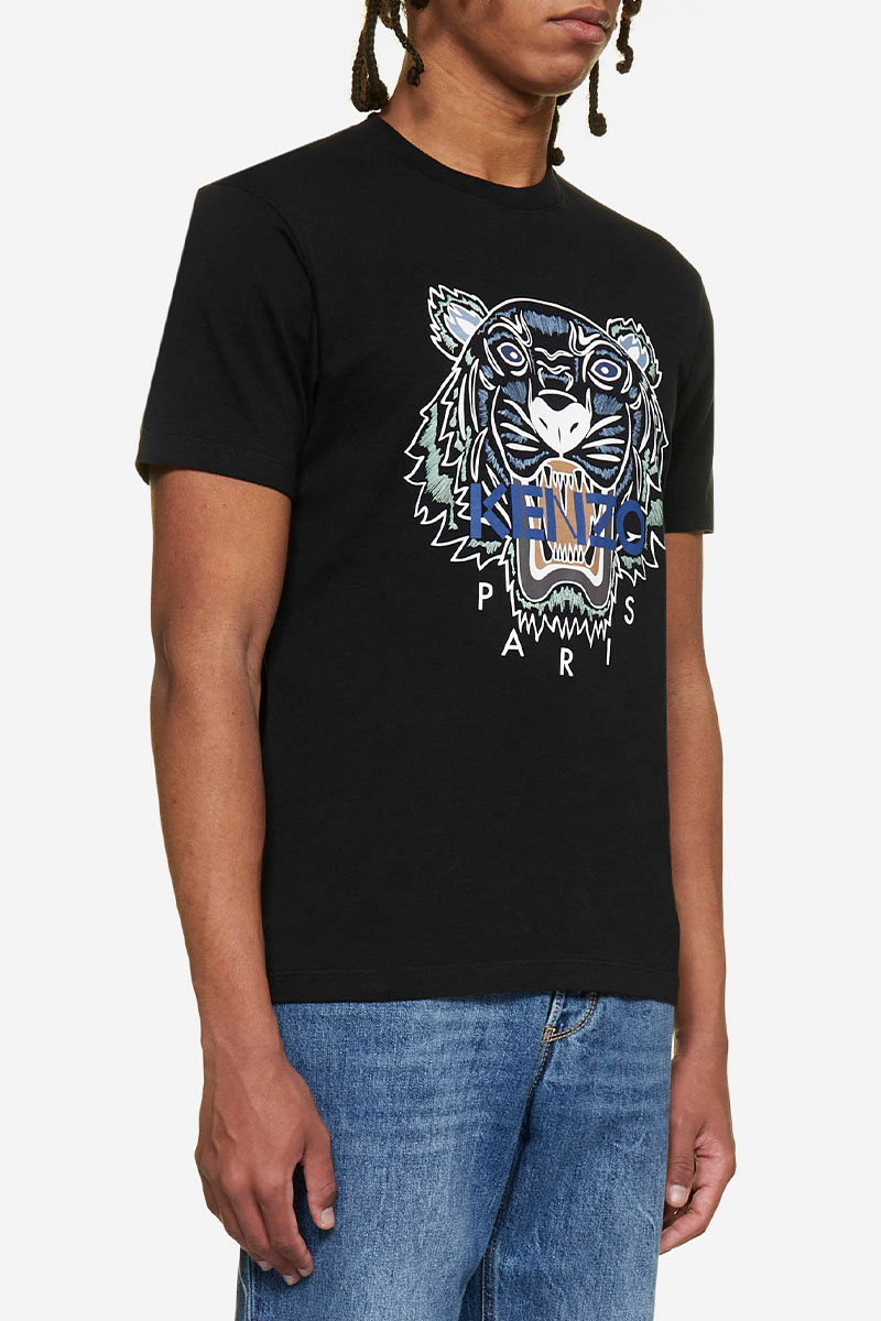Kenzo Мужская футболка Tiger logo-print