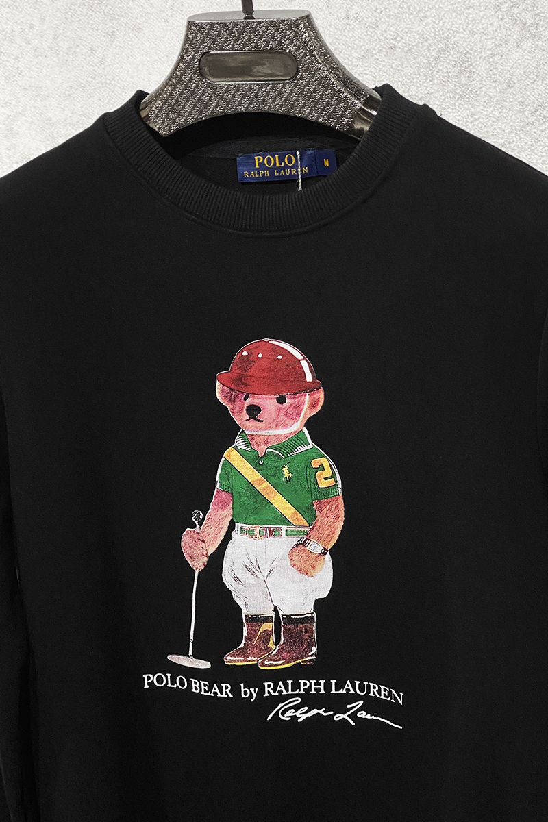 Polo Ralph Lauren Мужской свитшот "Bear" - Black 