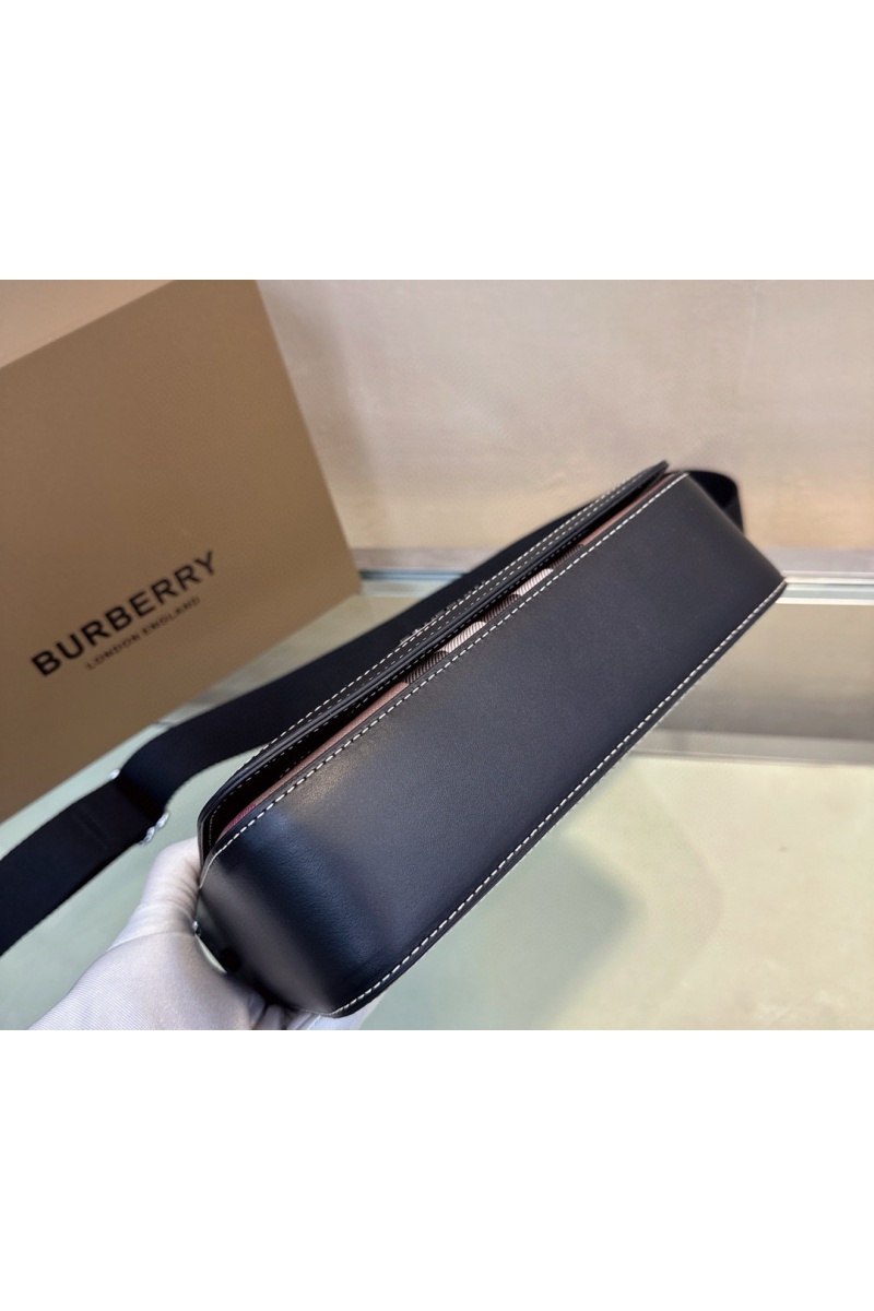 Burberry Кожаная сумка Alfred Premium 25.5x21.5x6.5 см