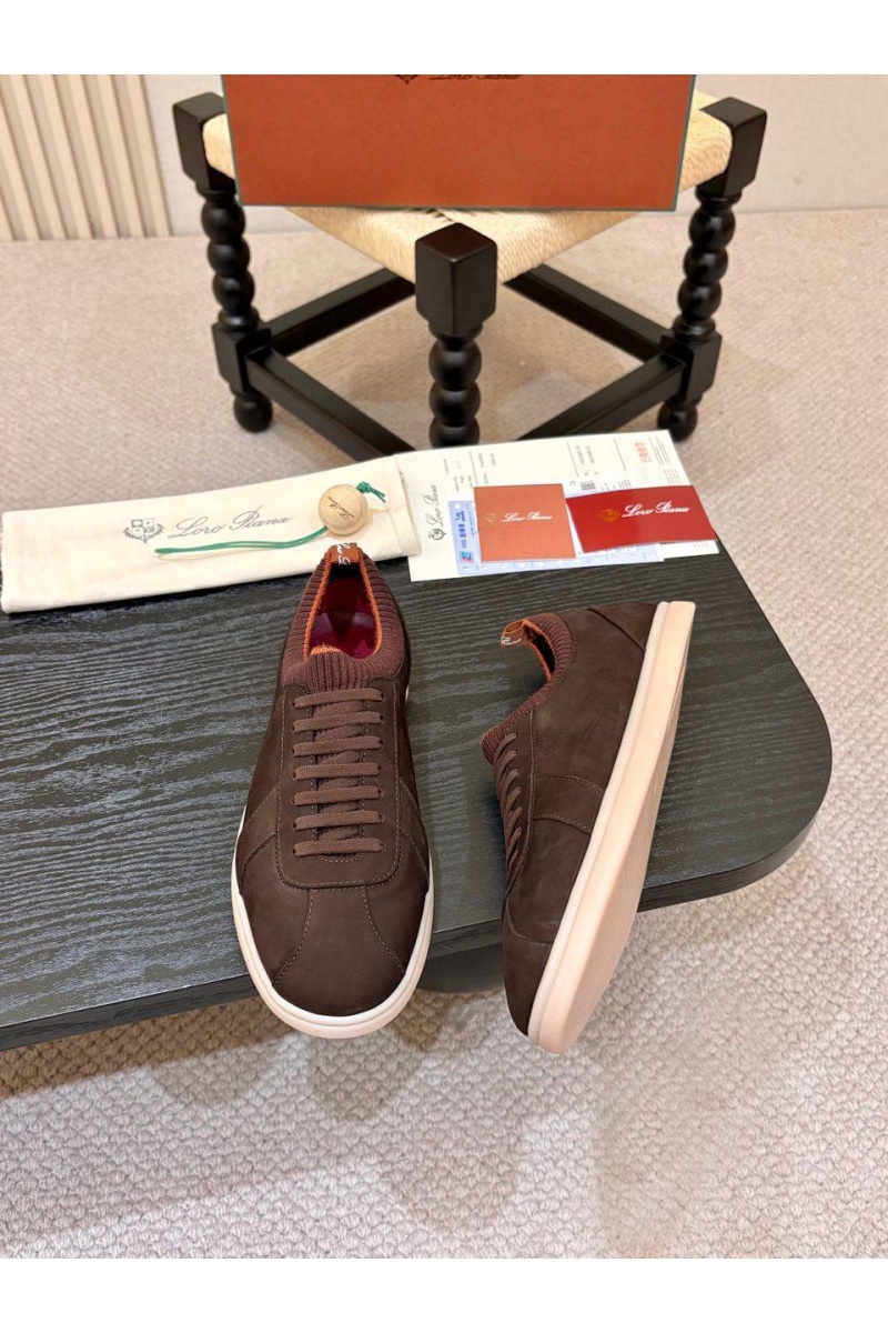 Loro Piana Мужские кроссовки Soho 2.0 Walk - Brown