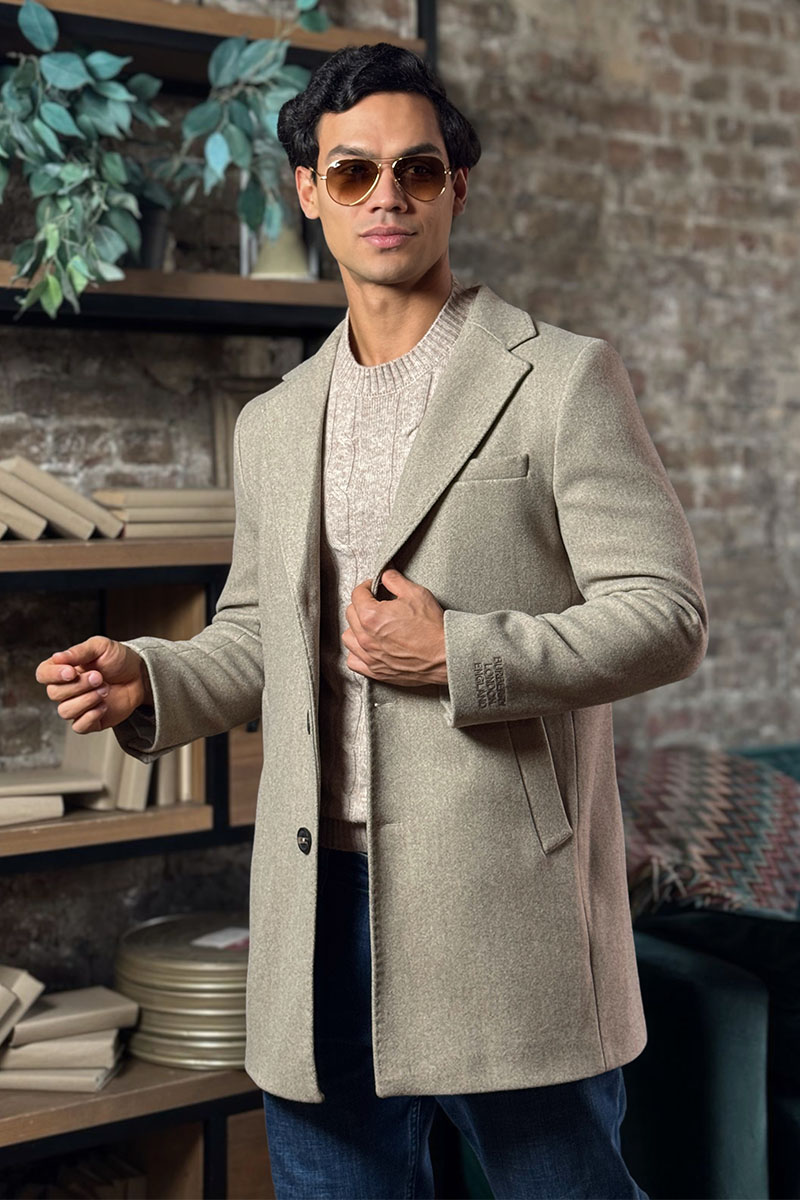 Burberry Мужское пальто London England - Beige