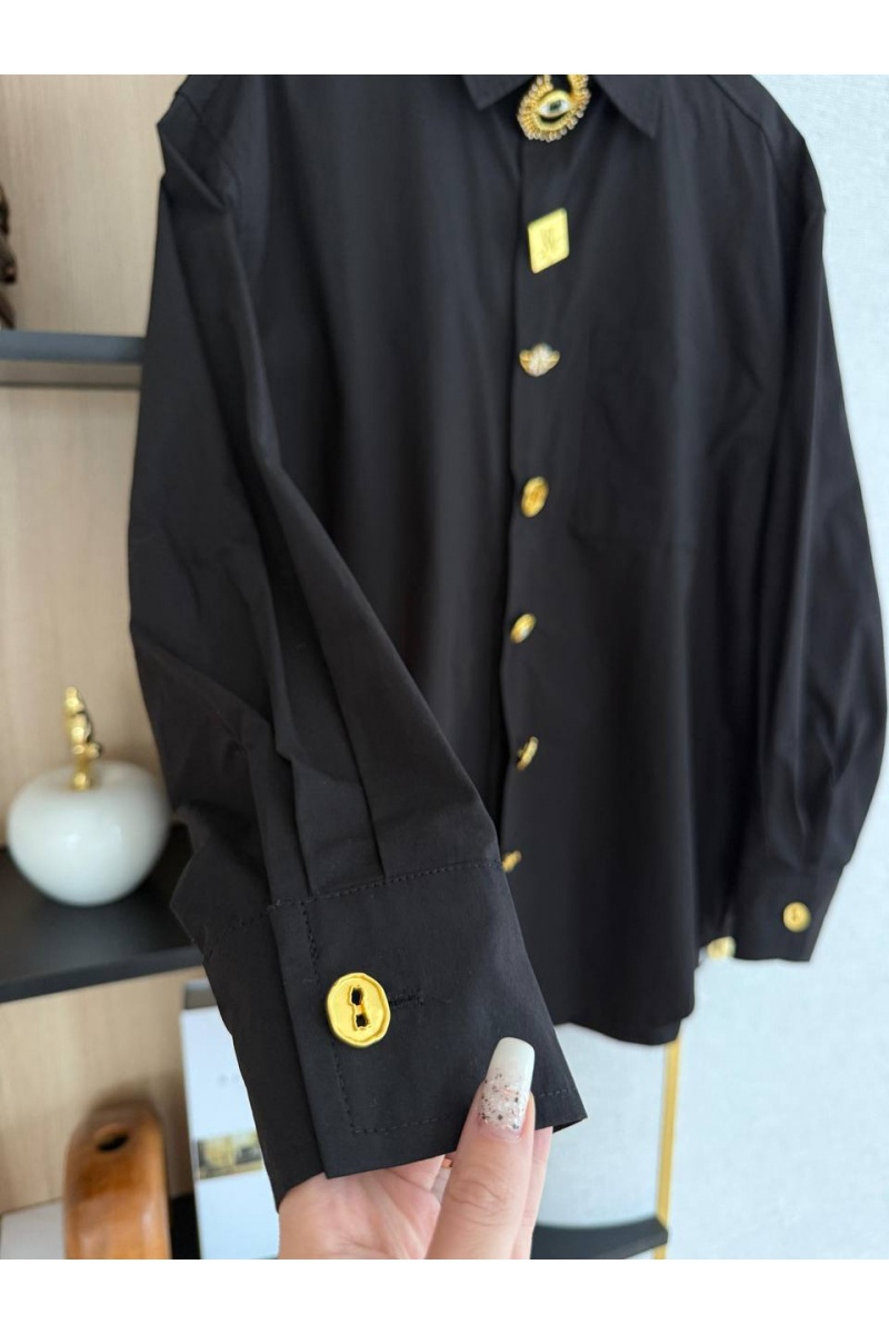 Schiaparelli Женская хлопковая рубашка Premium - Black