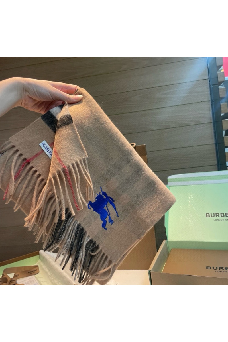 Burberry Шарф Check premium 182x30 см - Chestnut