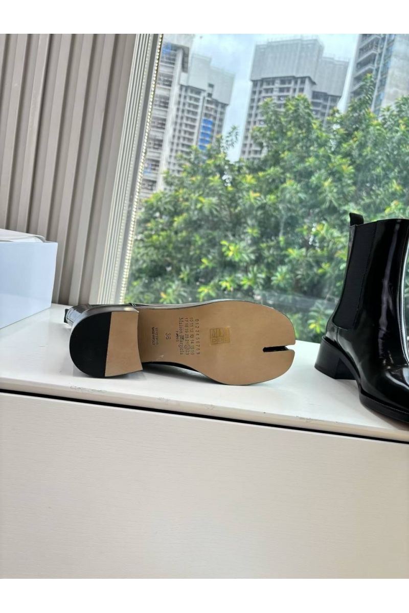 Designer Clothing Женские кожаные сапоги Maison Margiela premium