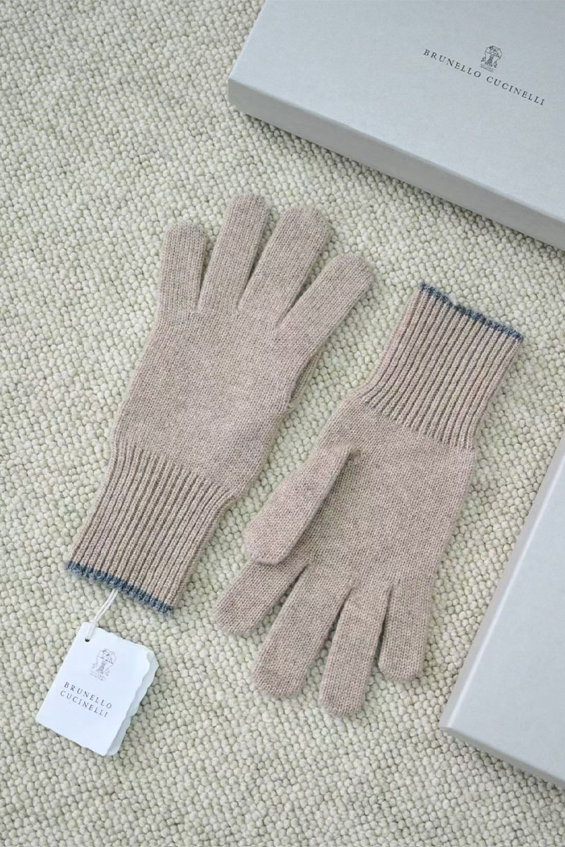 Designer Кашемировые перчатки premium - Beige 