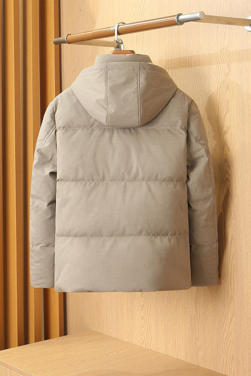 Loro Piana Мужской бежевый пуховик premium