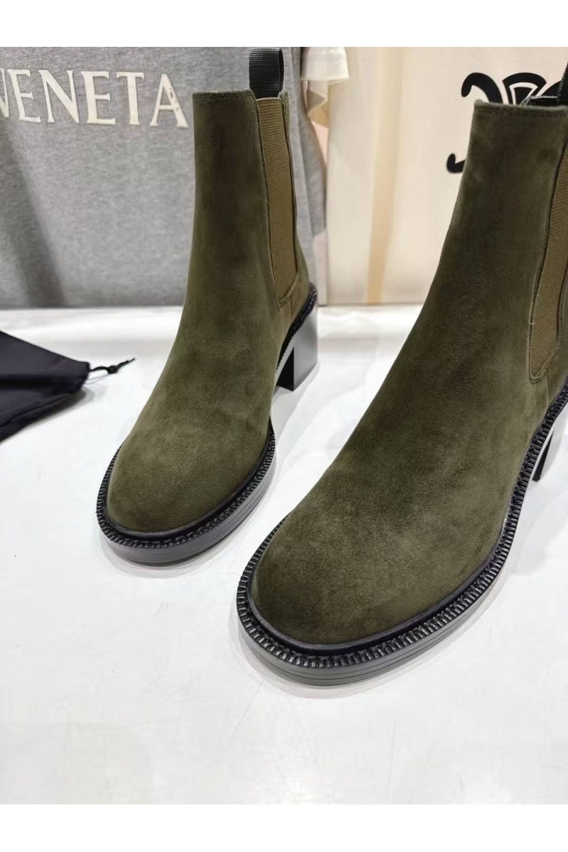 Yves Saint Laurent Женские замшевые сапоги premium