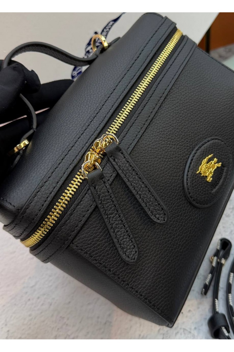 Burberry Кожаная сумка Bloomsbury Vanity premium 19.5x15x8 см