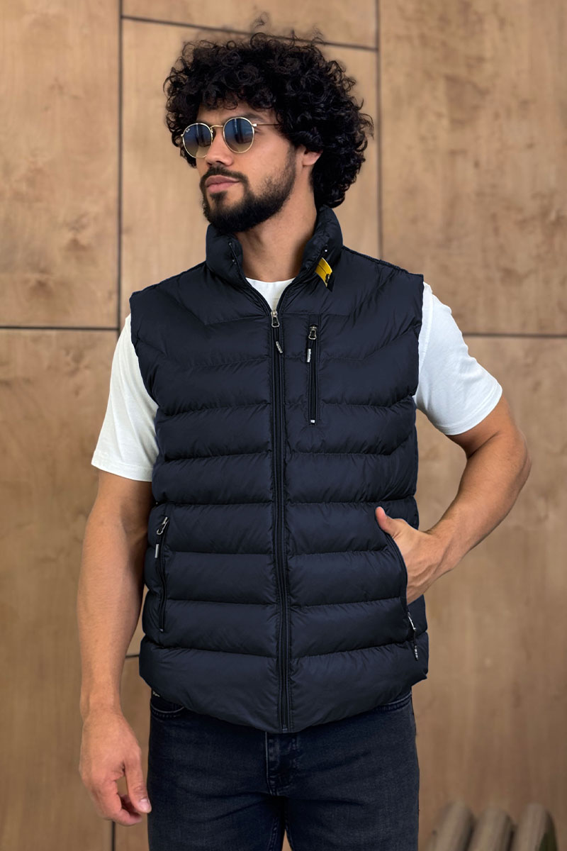 Designer Clothing Жилет синего цвета Parajumpers