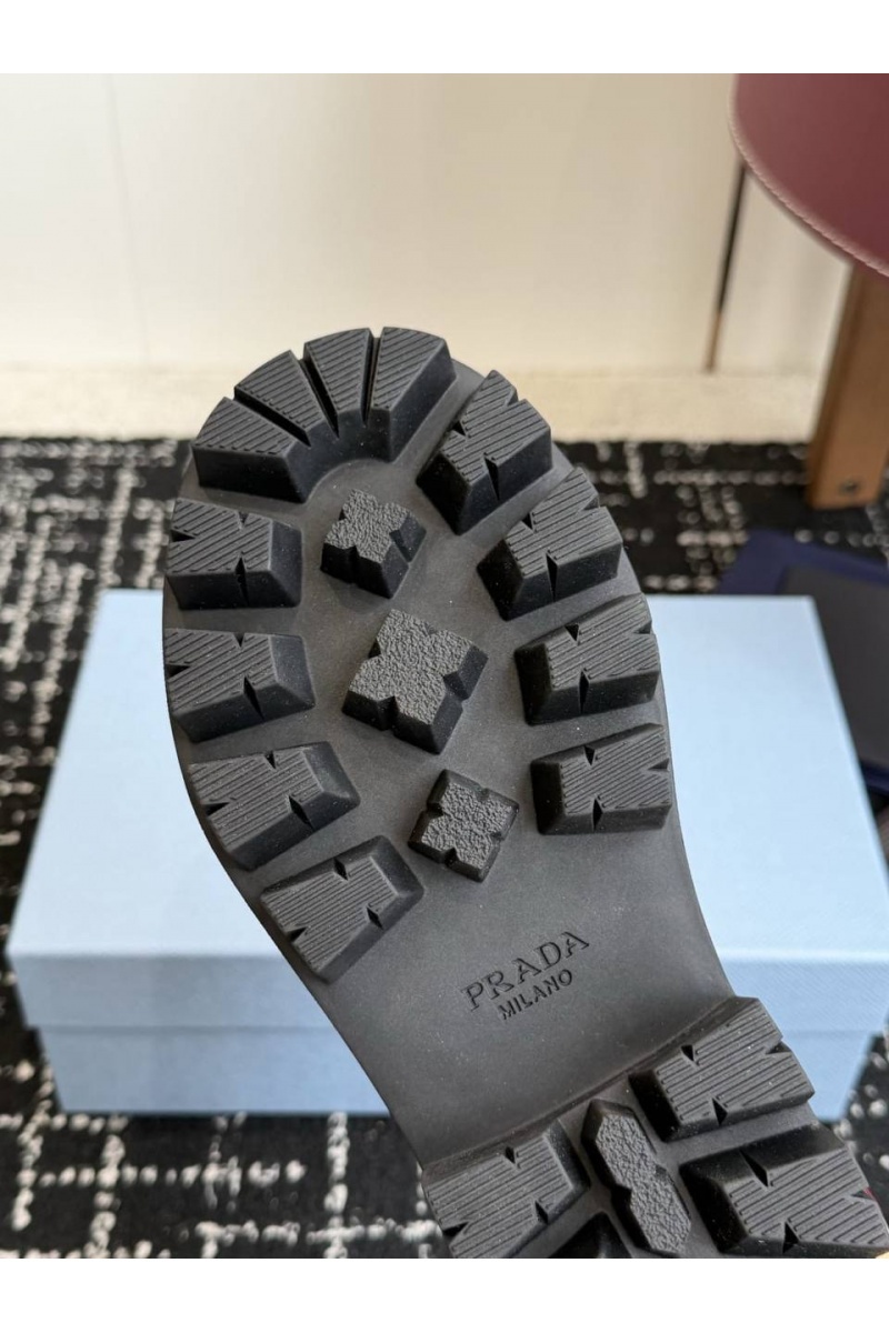 Prada Женские кожаные лоферы premium