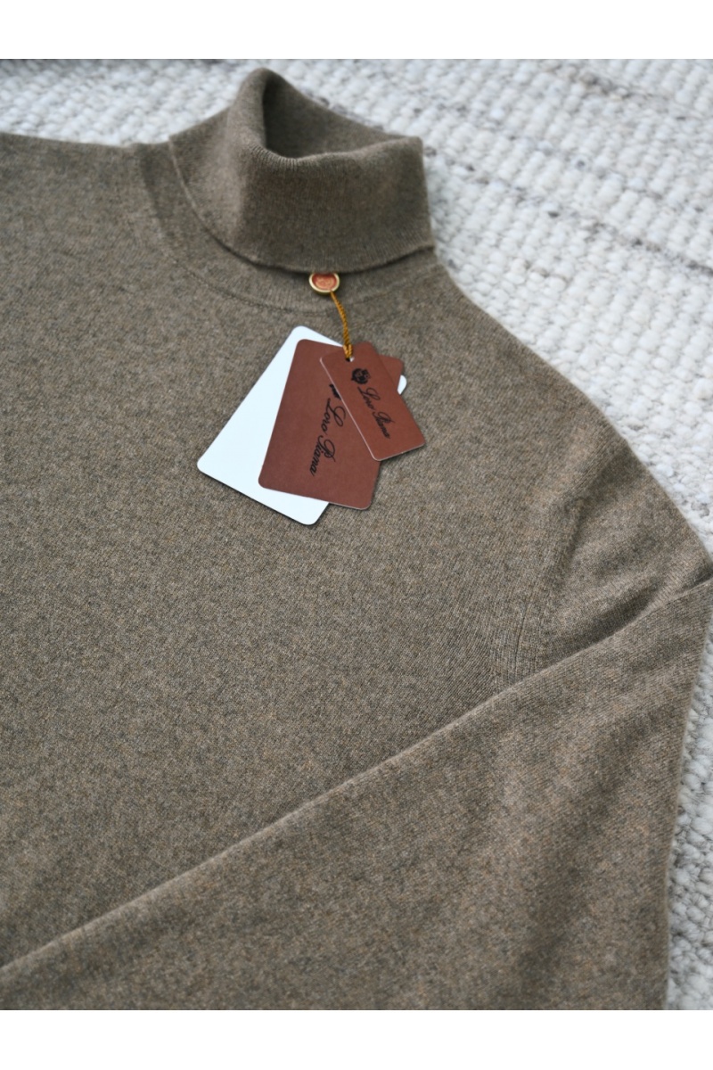 Loro Piana Мужская водолазка Premium - Autumn Green